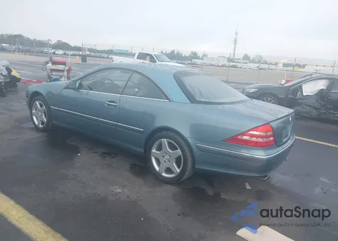 2001 Mercedes-Benz Cl 600 from USA, damaged, VIN WDBPJ78J11A017661